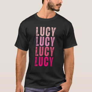 Lucy Personalized Name Lucy Vintage T-Shirt
