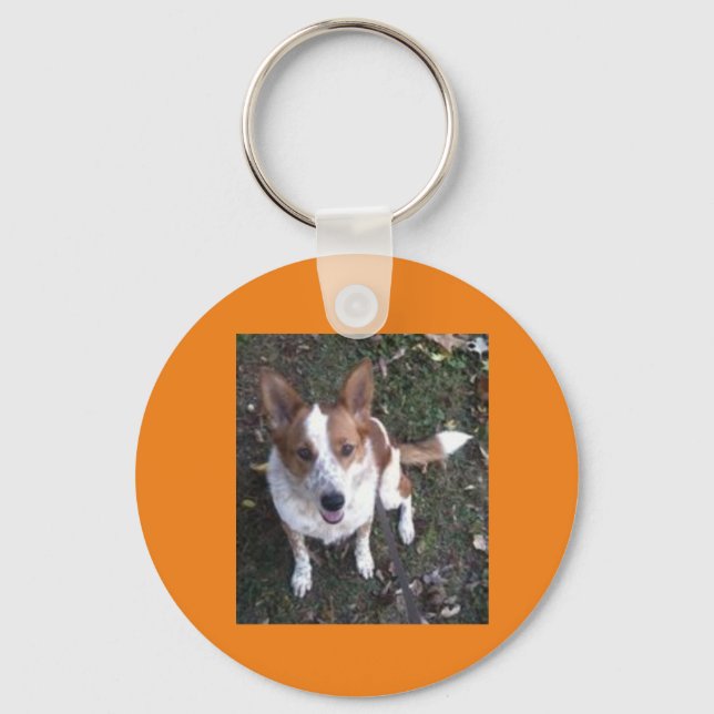 Lucy the Dog Keychain (Front)