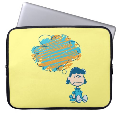 Lucy Upset Thoughts Laptop Sleeve
