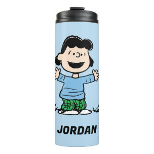Lucy With Arms Wide Add Your Name Thermal Tumbler
