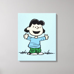 Lucy With Arms Wide Canvas Print