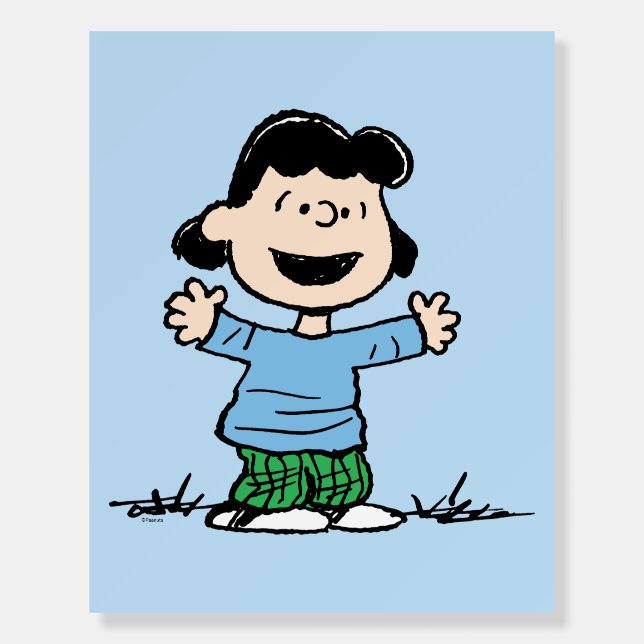 Lucy With Arms Wide Foam Board (Front)