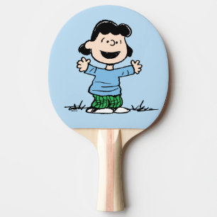 Lucy With Arms Wide Ping Pong Paddle
