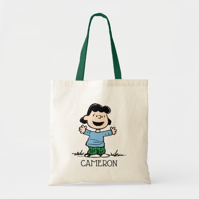Lucy With Arms Wide Tote Bag (Front)
