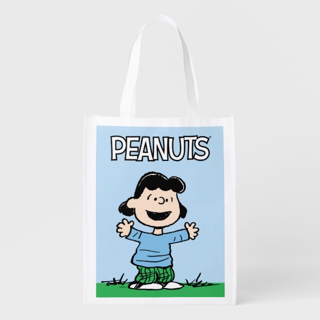 Lucy With Arms Wide Tote Bag (Front)