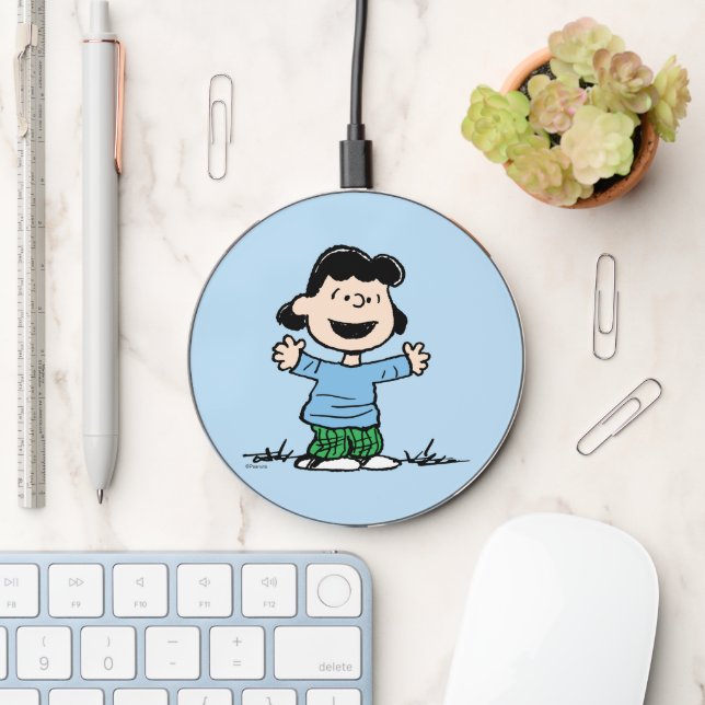 Lucy With Arms Wide Wireless Charger (Desk)