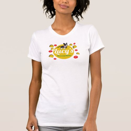 Lucys Tacos and Kisses T_shirt _ Womens