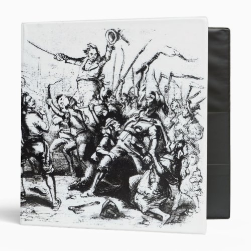 Luddite Rioters 1811_12 3 Ring Binder