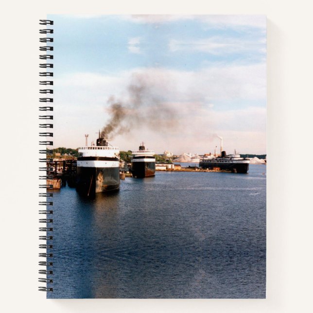 Ludington Car/Rail Ferries notebook (Front)