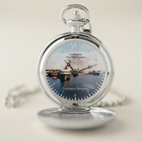 Ludington CarRail Ferries pocket watch