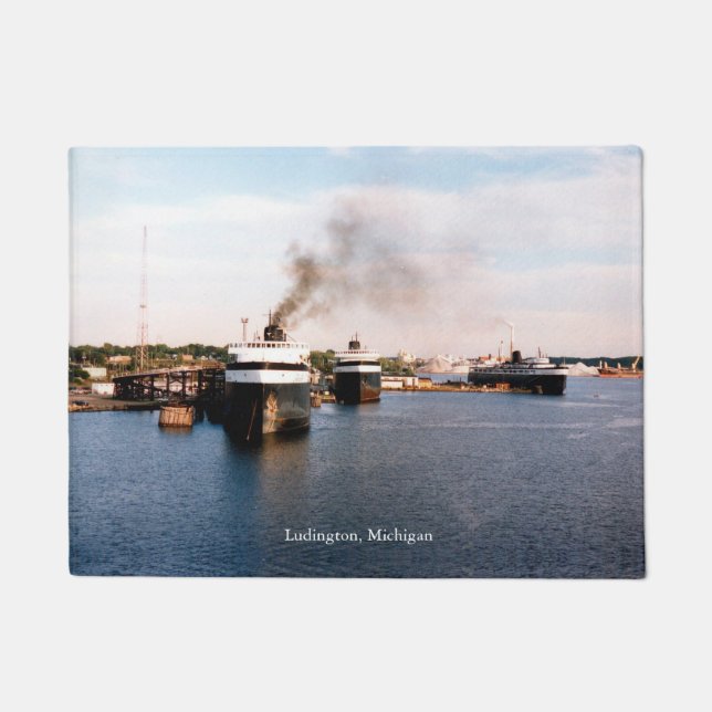 Ludington Ferries doormat (Front)
