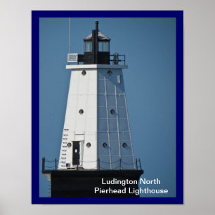Ludington Lighthouse Poster