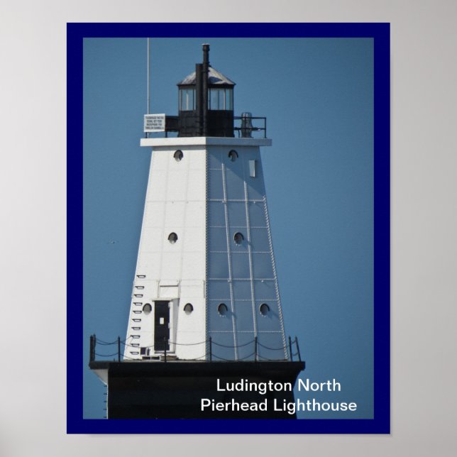Ludington Lighthouse Poster (Front)