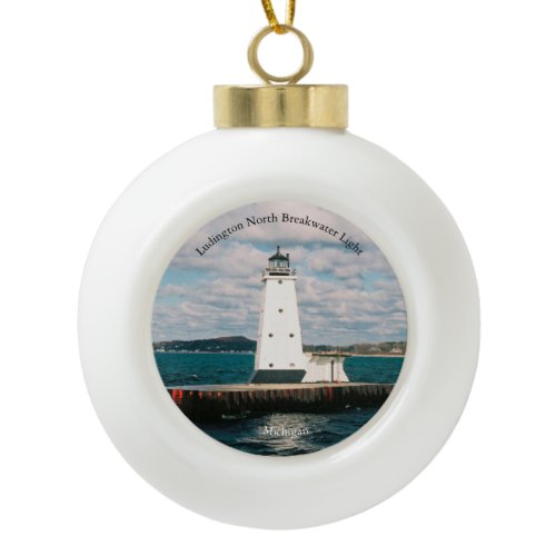 Ludington North Breakwater Light ornament