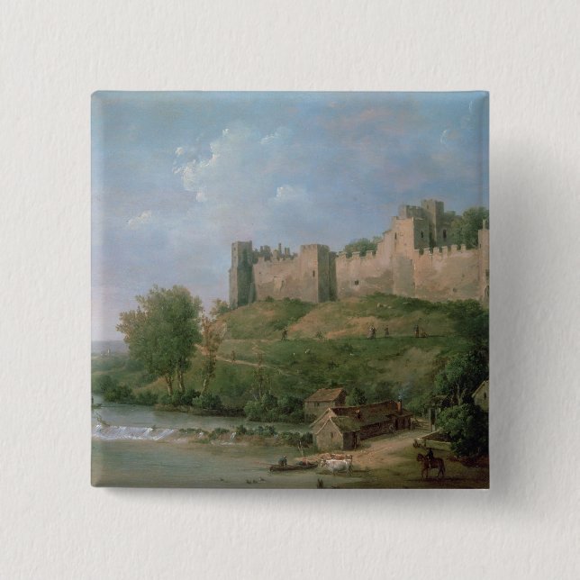 Ludlow Castle Pinback Button (Front)