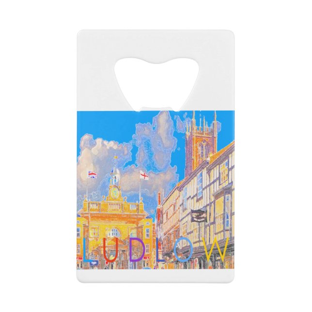 Ludlow Credit Card Bottle Opener (Front)