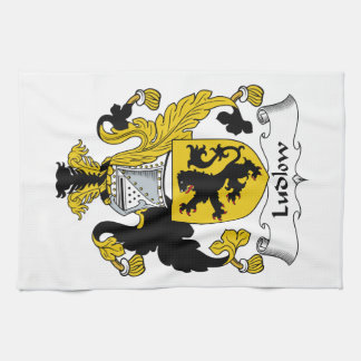Ludlow Family Crest Kitchen Towel
