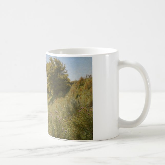 Ludvig Kabell - Summer day at the sea Coffee Mug (Right)