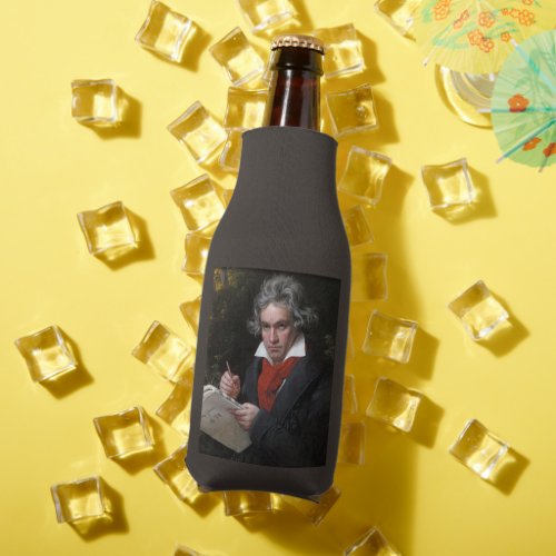 Ludwig Beethoven Symphony Classical Music Composer Bottle Cooler