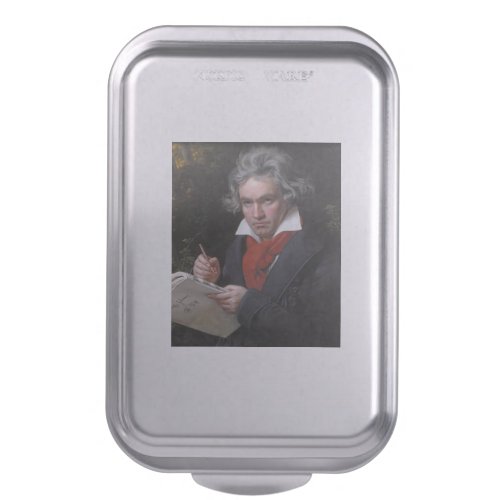 Ludwig Beethoven Symphony Classical Music Composer Cake Pan