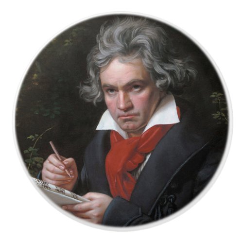 Ludwig Beethoven Symphony Classical Music Composer Ceramic Knob