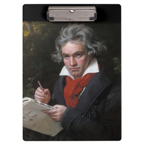 Ludwig Beethoven Symphony Classical Music Composer Clipboard