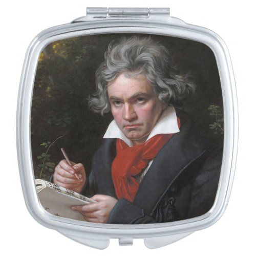 Ludwig Beethoven Symphony Classical Music Composer Compact Mirror
