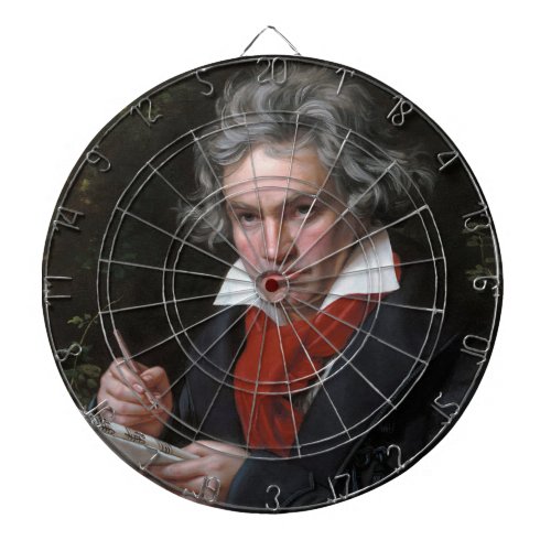 Ludwig Beethoven Symphony Classical Music Composer Dart Board