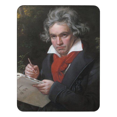Ludwig Beethoven Symphony Classical Music Composer Door Sign