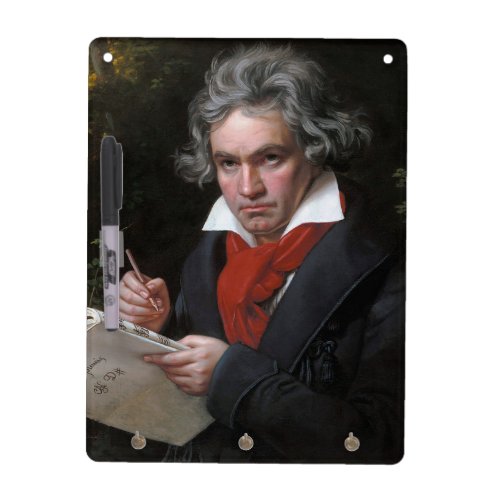Ludwig Beethoven Symphony Classical Music Composer Dry Erase Board