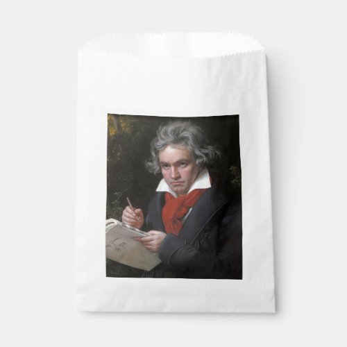 Ludwig Beethoven Symphony Classical Music Composer Favor Bag