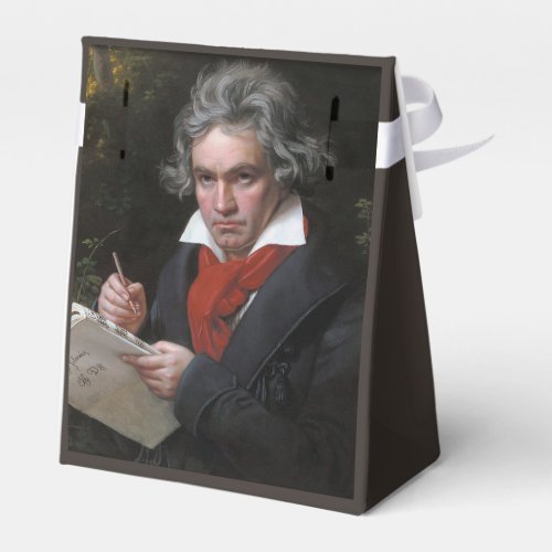 Ludwig Beethoven Symphony Classical Music Composer Favor Boxes
