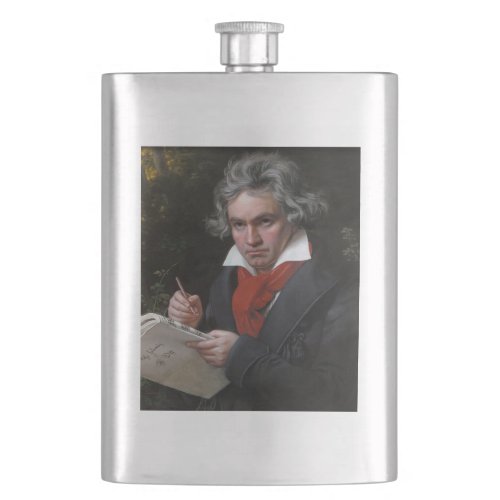 Ludwig Beethoven Symphony Classical Music Composer Flask