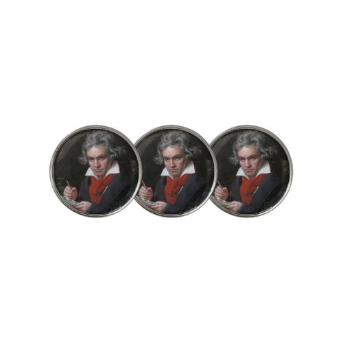 Ludwig Beethoven Symphony Classical Music Composer Golf Ball Marker
