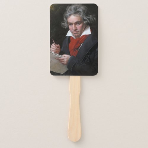 Ludwig Beethoven Symphony Classical Music Composer Hand Fan
