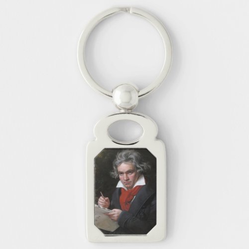 Ludwig Beethoven Symphony Classical Music Composer Keychain