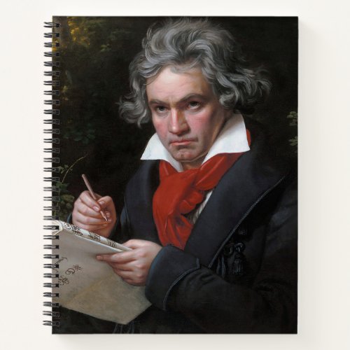 Ludwig Beethoven Symphony Classical Music Composer Notebook