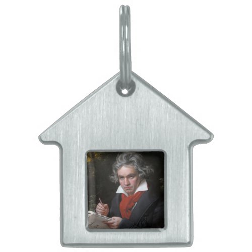 Ludwig Beethoven Symphony Classical Music Composer Pet ID Tag