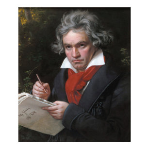 Ludwig Beethoven Symphony Classical Music Composer Photo Print