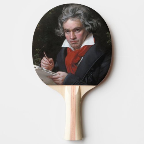 Ludwig Beethoven Symphony Classical Music Composer Ping Pong Paddle