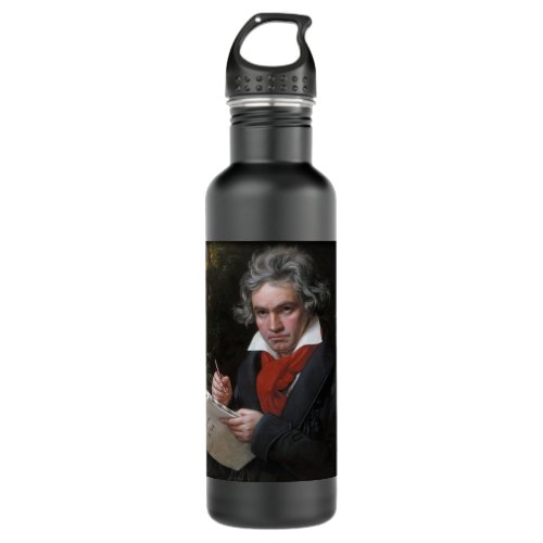 Ludwig Beethoven Symphony Classical Music Composer Stainless Steel Water Bottle