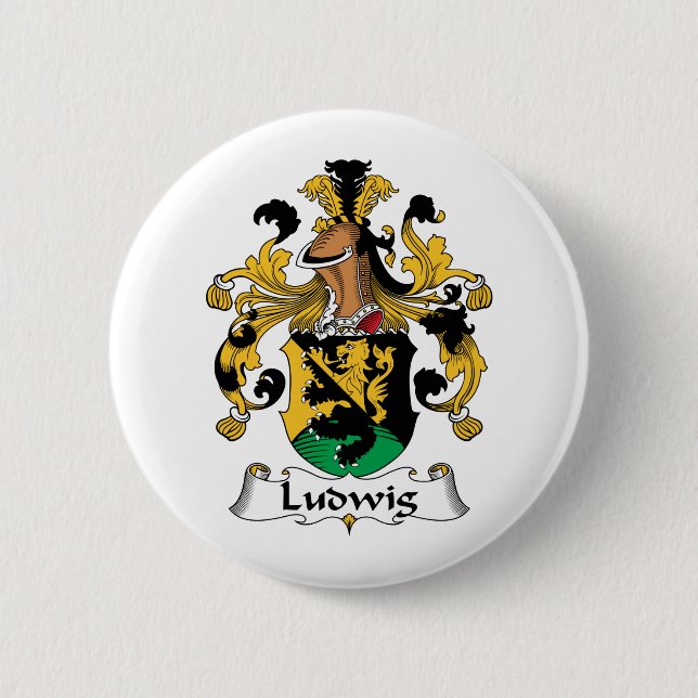 Ludwig Family Crest Button (Front)