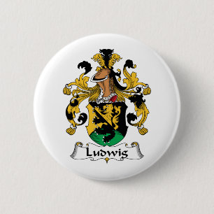 Ludwig Family Crest Button