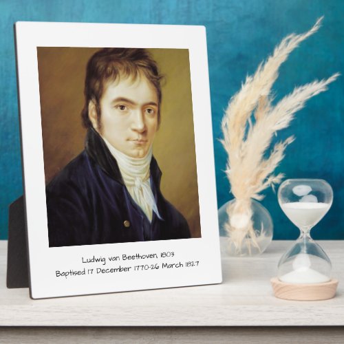 Ludwig van Beethoven 1803 Plaque