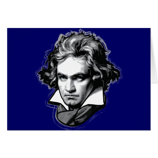Ludwig van Beethoven Cards (Front Horizontal)