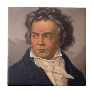 Ludwig Van Beethoven Ceramic Tile