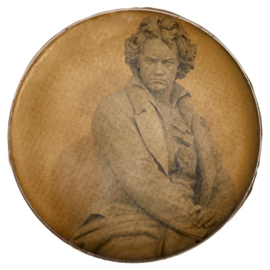 Ludwig Van Beethoven Chocolate Dipped Oreo (Front)