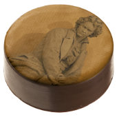 Ludwig Van Beethoven Chocolate Dipped Oreo (Angled)