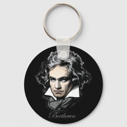 Ludwig van Beethoven Keychain