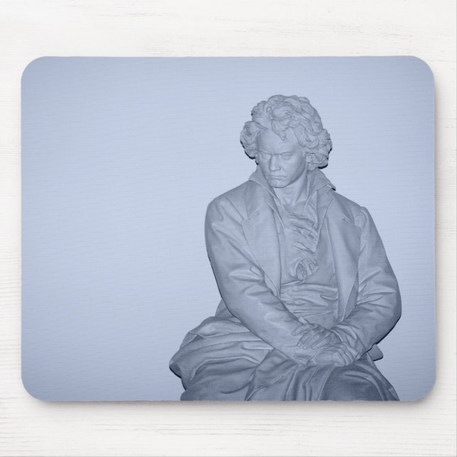 Ludwig van Beethoven Mouse Pad (Front)